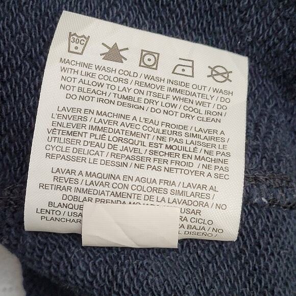 NIKE Air Swoosh Sweatshirt Womens L 22x22 Black White Ombre - Picture 12 of 16